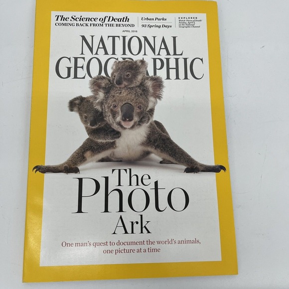 National Geographic: The Photo Ark. The Science of Death April 2016 Magazine - Picture 1 of 8